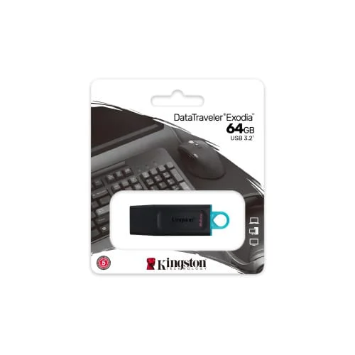 Kingston Clé USB 64Go Exodia Kingston Clé USB 64Go Exodia