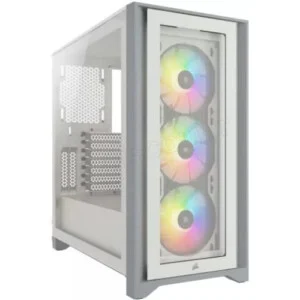 pc gamer CORSAIR iCUE 4000X RGB Blanc