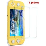 protection écran Verre trempé Switch Lite lot de 2