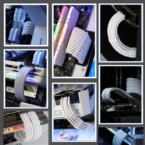 câble Kit Cables Blanc