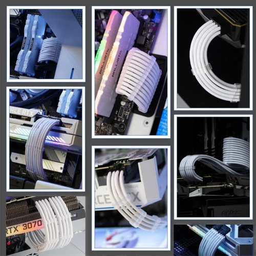 câble Kit Cables Blanc