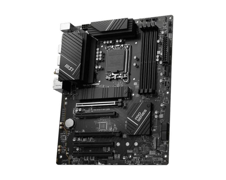 carte mère MSI PRO B760-P WIFI DDR4 – vue 2