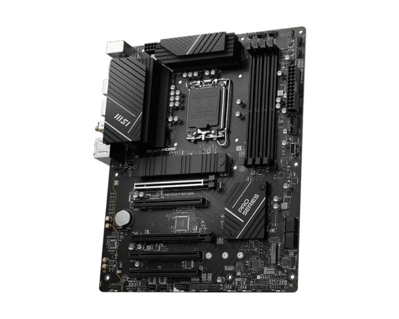 carte mère MSI PRO B760-P WIFI DDR4 – vue 2