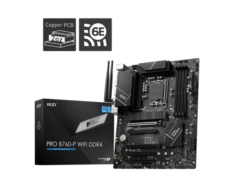 carte mère MSI PRO B760-P WIFI DDR4
