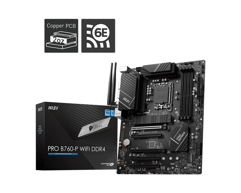 carte mère MSI PRO B760-P WIFI DDR4