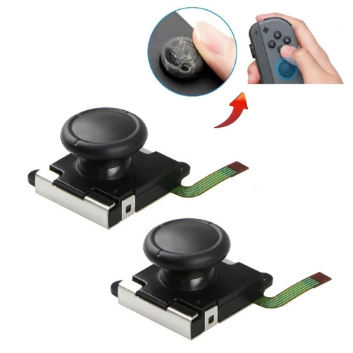 console Joystick pour Joy-Cons noir Lot de 2