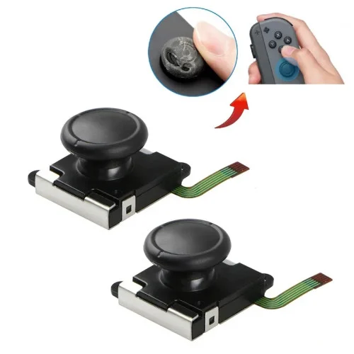 console Joystick pour Joy-Cons noir Lot de 2