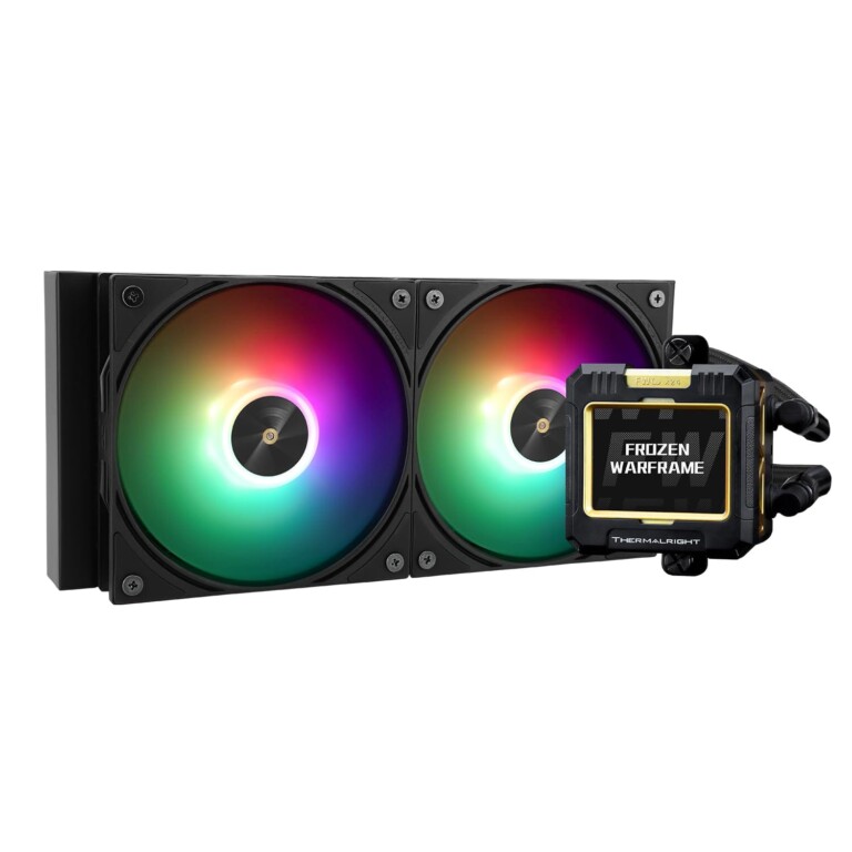 processeur Thermalright Warframe 240 Noir avec Écran LCD