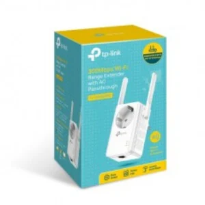 Répéteur WiFi / Point d'accès WiFi 4 (N 300 Mbps) avec prise gigogne