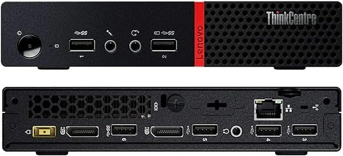 ordinateur Mini-PC Lenovo ThinkCentre M715Q Micro - Ryzen 3 - SSD 240 Go - Ram 8 Go