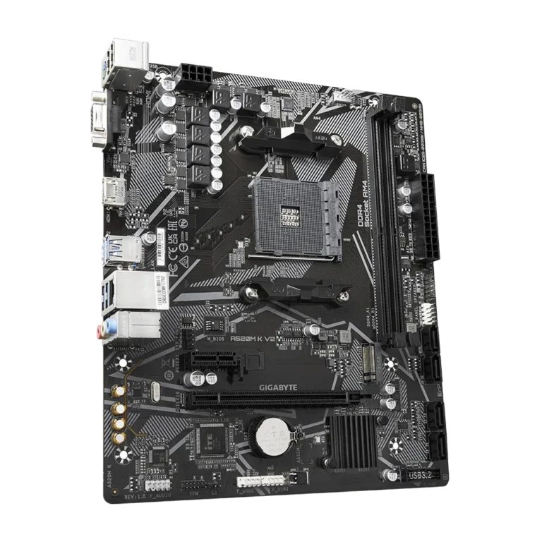 carte mère Gigabyte A520M-K V2 rev 1.1 – vue 2
