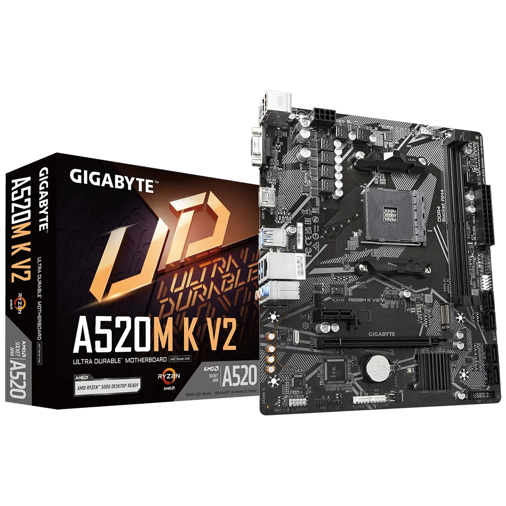 carte mère Gigabyte A520M-K V2 rev 1.1