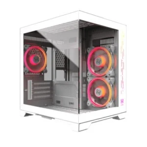 pc gamer M.RED Crystal Sea Mini Blanc
