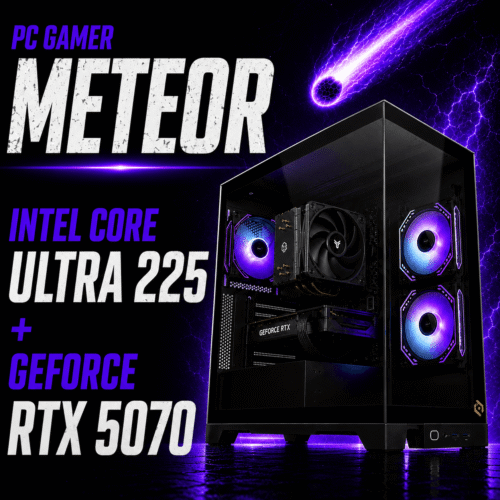 PC Gamer Meteor - Intel i5 225F + RTX 5070-16Go RAM -1To SSD