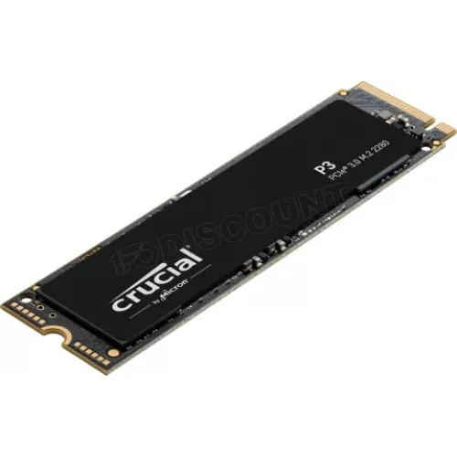Crucial 500GO P3 SSD M.2 NVMe Crucial 500GO P3 SSD M.2 NVMe – Image 1
