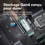 Crucial E100 1TO SSD M.2 NVME