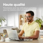 Crucial E100 1TO SSD M.2 NVME