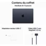 pc portable Apple MacBook Air 2024 – vue 2