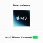 pc portable Apple MacBook Air 2024 – vue 4