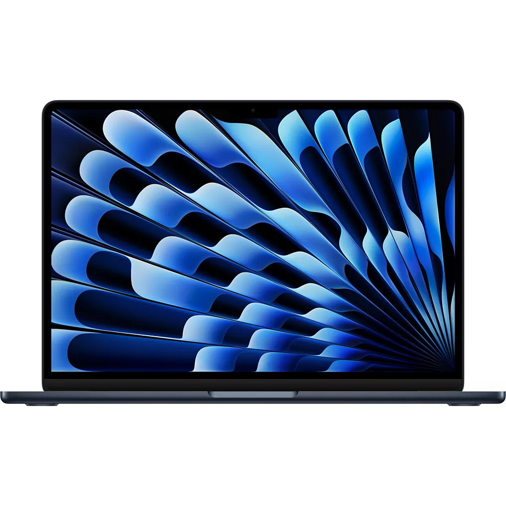 pc portable Apple Macbook Air 2024 - M3 – RAM 16 Go – SSD 256 Go - Noir Minuit