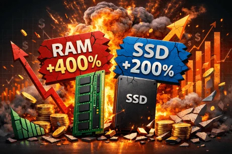 pourquoi les prix ram et ssd si cher