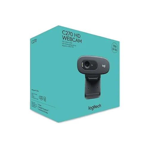 C270 Caméra USB Logitech 720p 30fps
