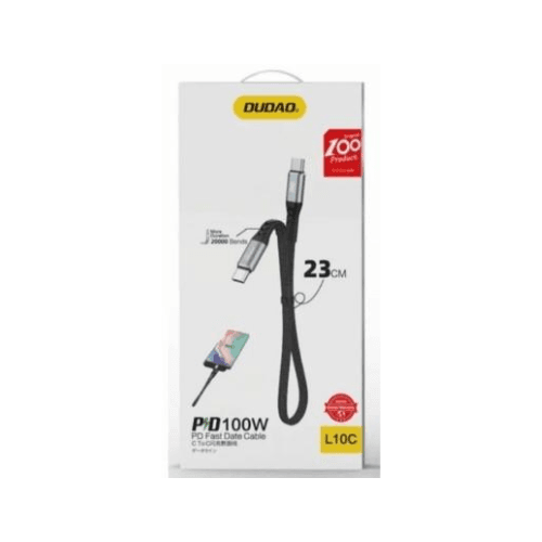 Cable 23cm USB-C 100w Dudao
