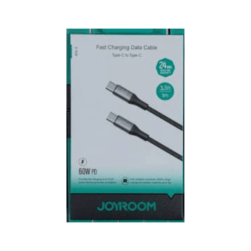 Câble charge rapide Joyroom 60w 1m NOIR