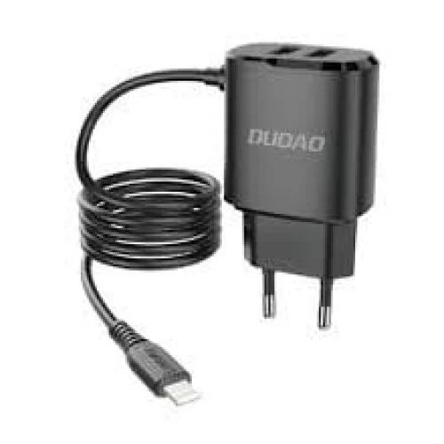 câble Chargeur 15w lightning + 2 ports dudao