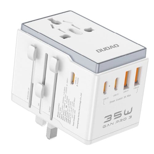 câble Chargeur de voyage avec prise USB Dudao A35 pro