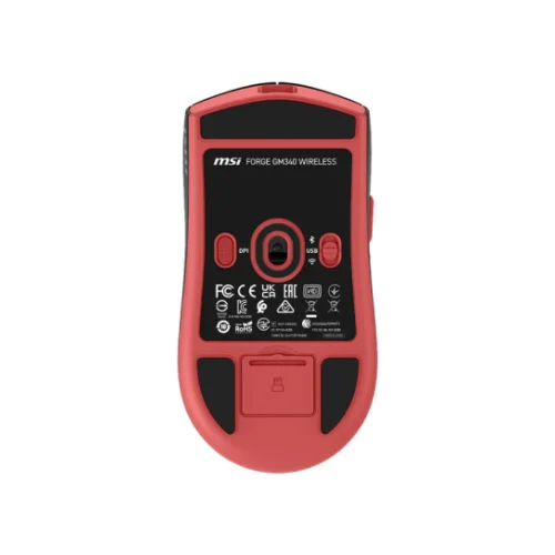 souris MSI FORGE GM340 Wireless noire – vue 2