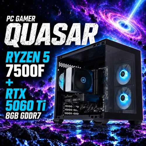 pc gamer Ryzen 5 7500F – Ryzen 5 / RTX 5060 TI